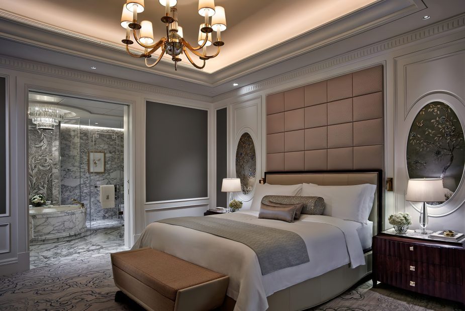 The Ritz-Carlton, Macau Hotel - Macau SAR, China - One Bedroom Sky Suite Bedroom