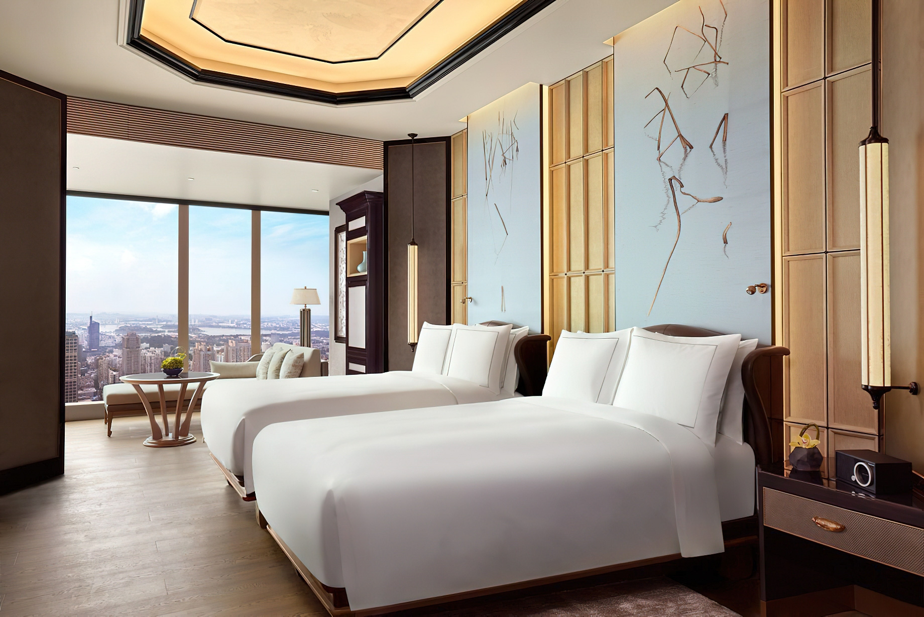 The Ritz-Carlton, Nanjing Hotel – Nanjing, China – Club Deluxe Lakeview Room Twin