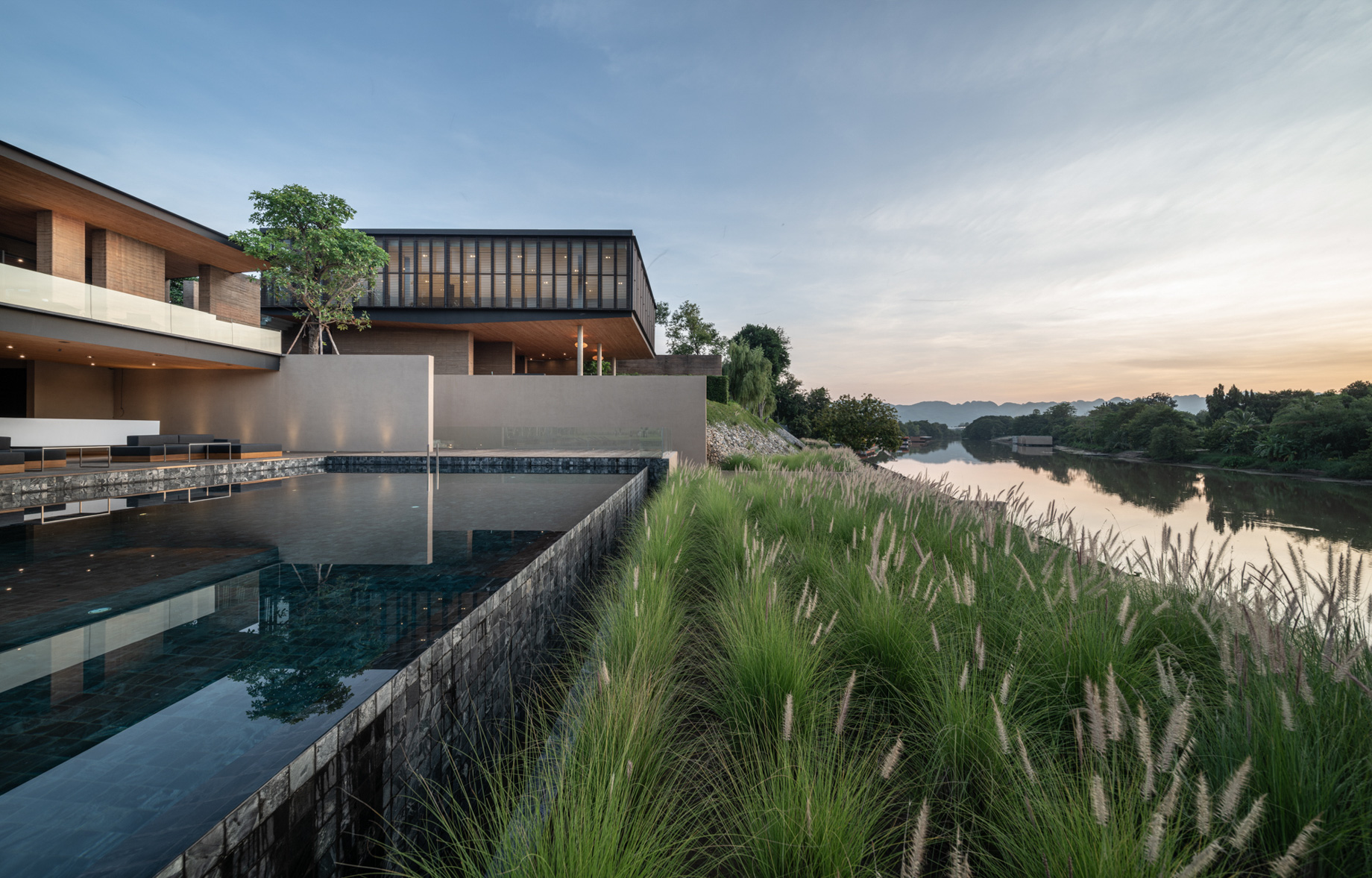 Tara Villa Riverkwai Resort – Kanchanaburi, Thailand – Infinity Pool River View
