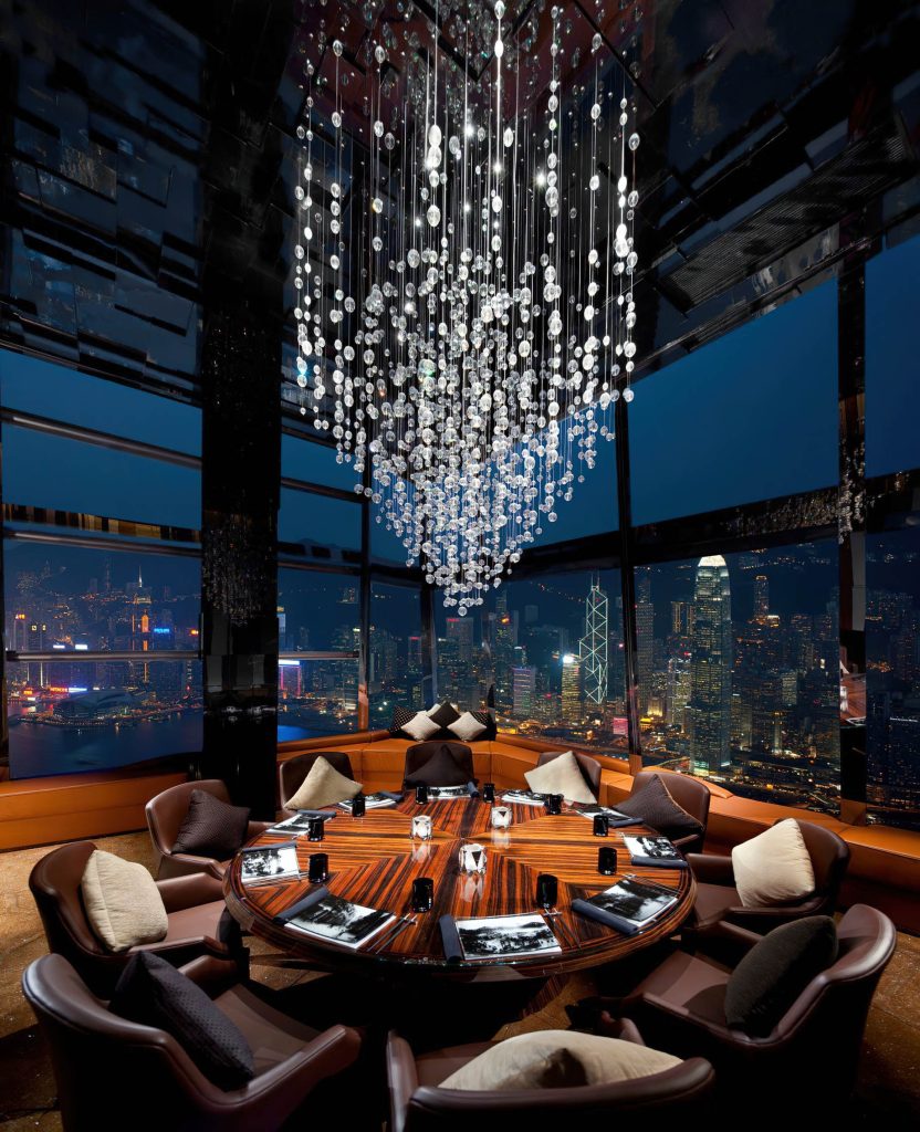 The Ritz-Carlton, Hong Kong Hotel - West Kowloon, Hong Kong - Ozone Bar Table