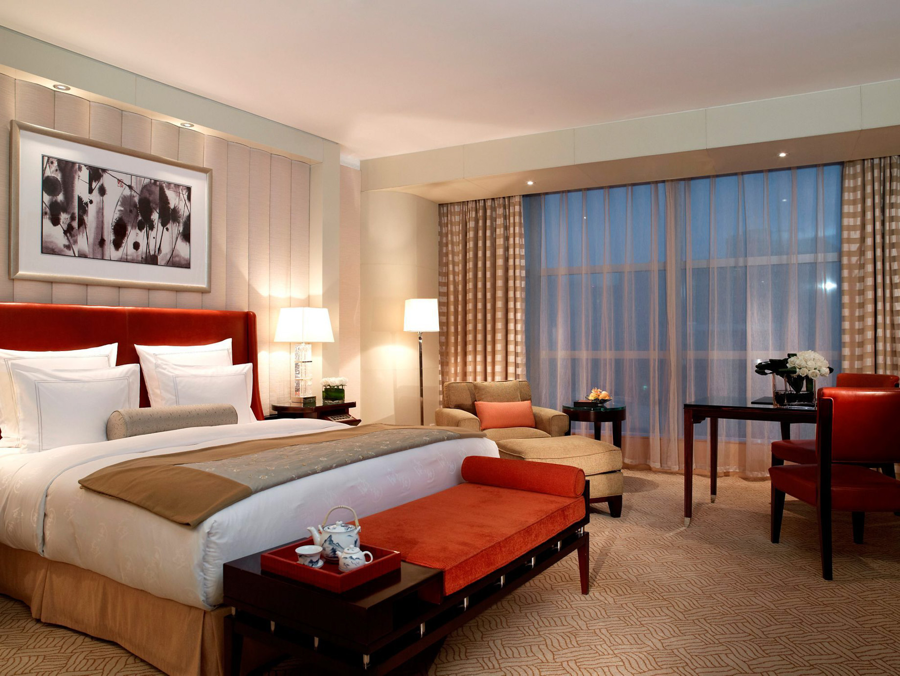 The Ritz-Carlton Beijing, Financial Street Hotel – Beijing, China – Guest Room