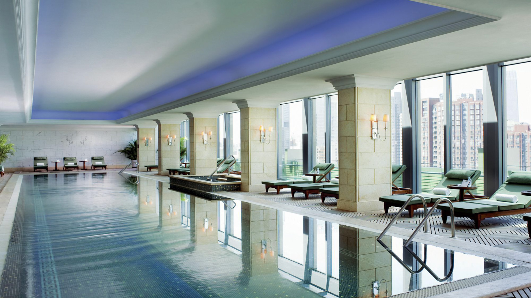 The Ritz-Carlton, Beijing Hotel – Beijing, China – Indoor Pool