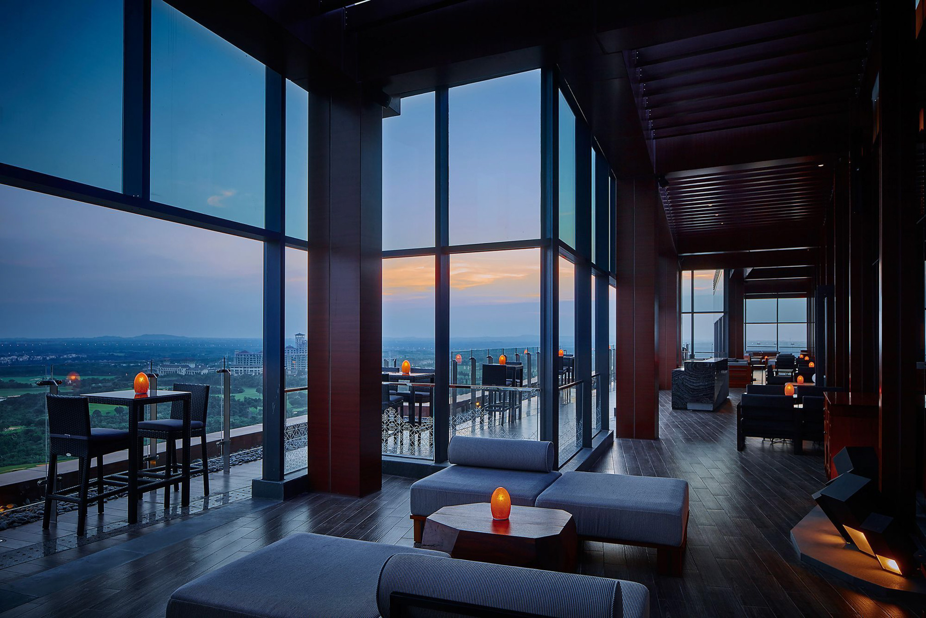 The Ritz-Carlton, Haikou Hotel Golf Resort – Hainan, China – Flair Rooftop Lounge Terrace
