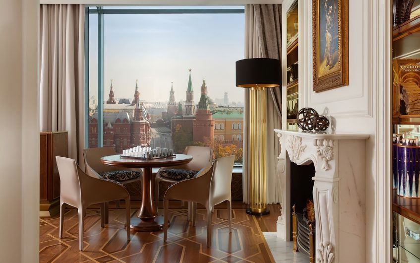 025 - The Ritz-Carlton, Moscow Hotel - Moscow, Russia - Imperial Suite Sitting Area