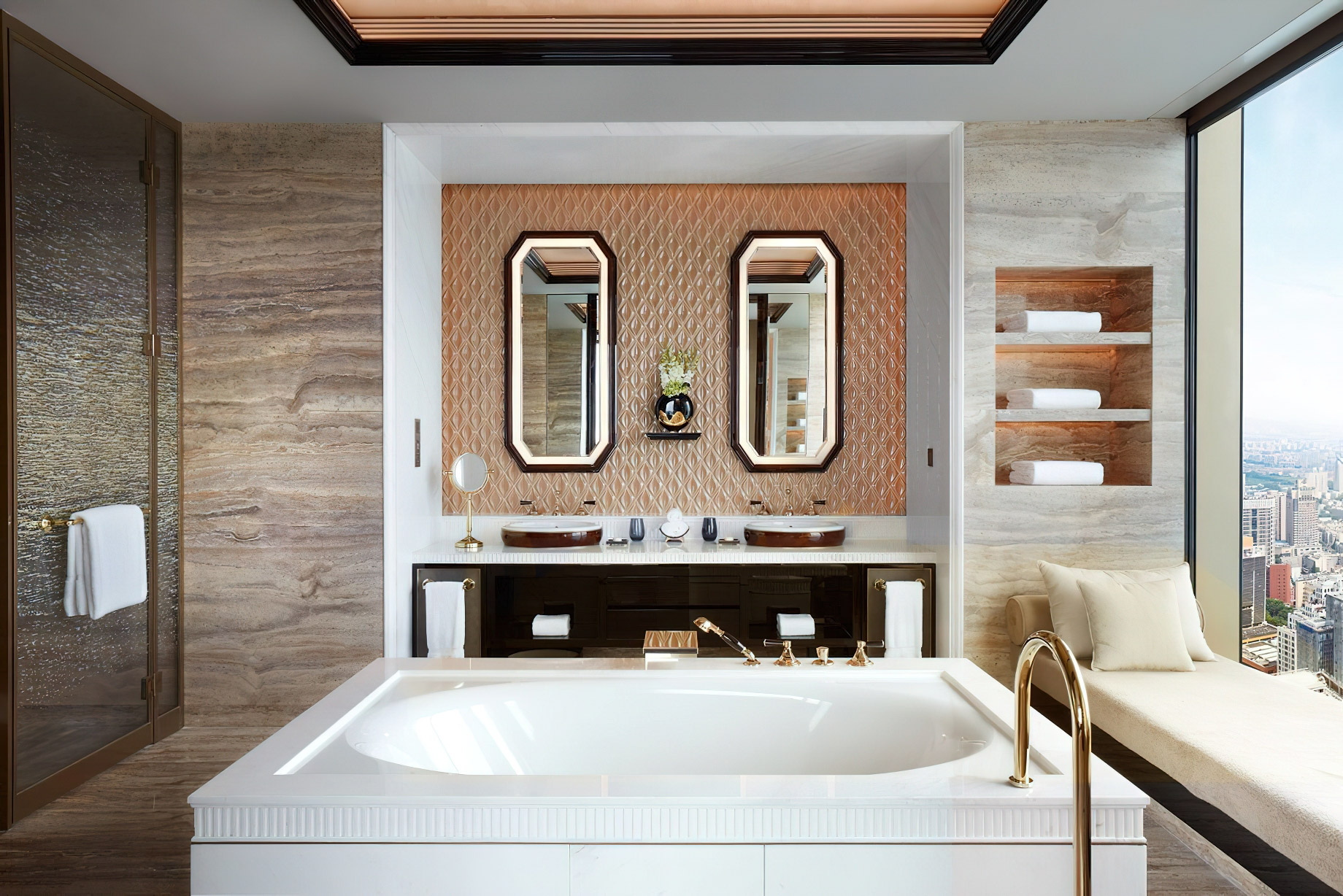 The Ritz-Carlton, Nanjing Hotel - Nanjing, China - Executive Suite Bathroom