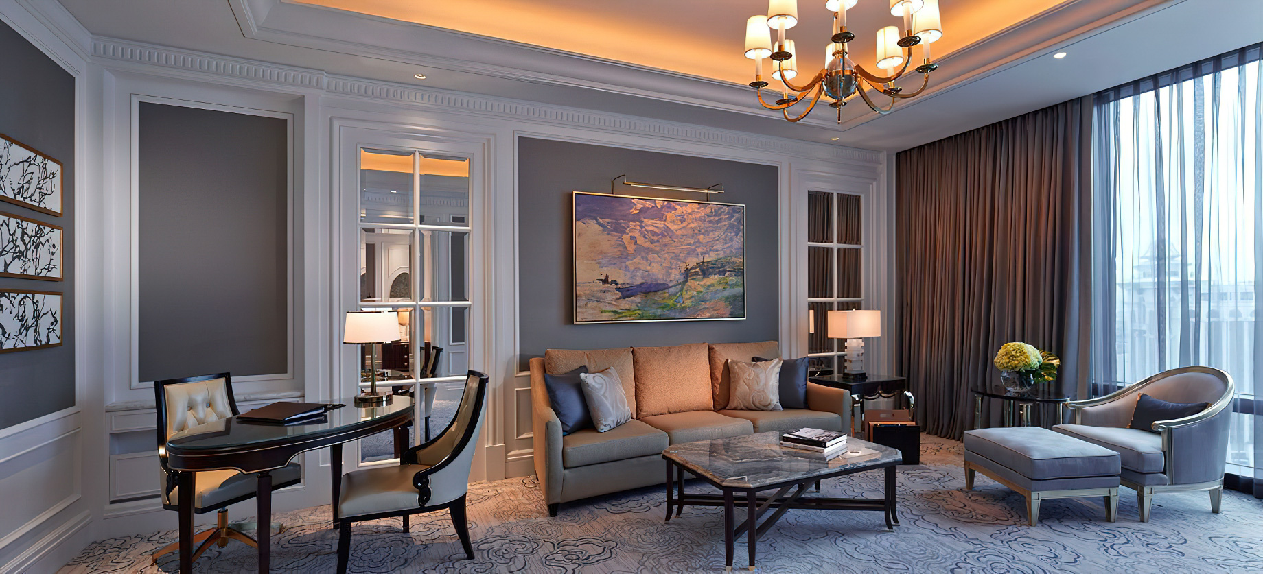 The Ritz-Carlton, Macau Hotel - Macau SAR, China - Carlton Club Two Bedroom Suite