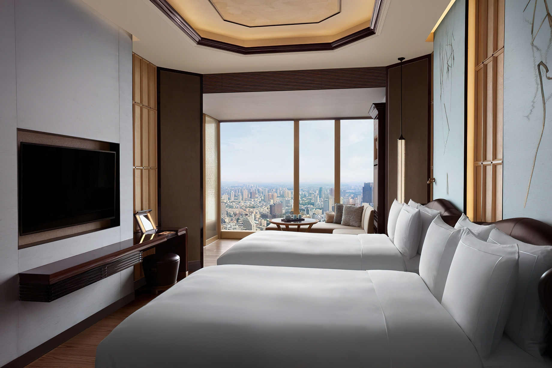 The Ritz-Carlton, Nanjing Hotel – Nanjing, China – Deluxe Room Twin