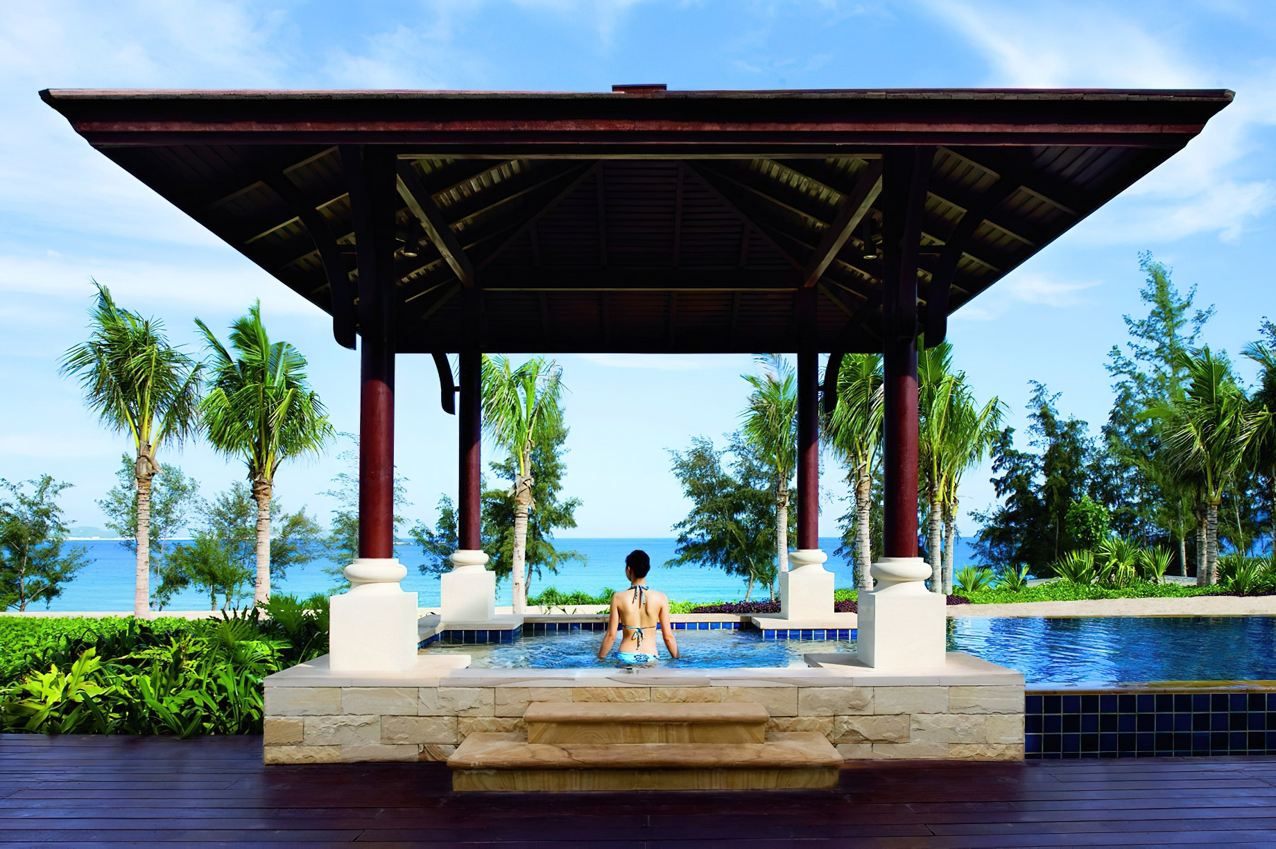 The Ritz-Carlton Sanya, Yalong Bay Hotel – Hainan, China – Three Bedroom Ocean Front Villa Pool