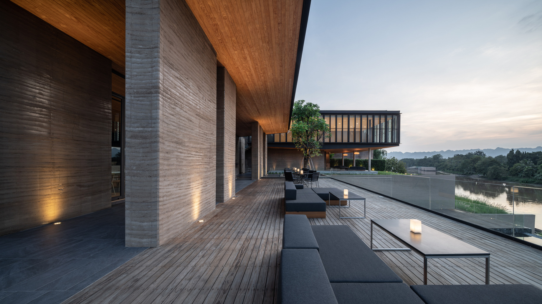 Tara Villa Riverkwai Resort – Kanchanaburi, Thailand – Outdoor Dining and Lounge