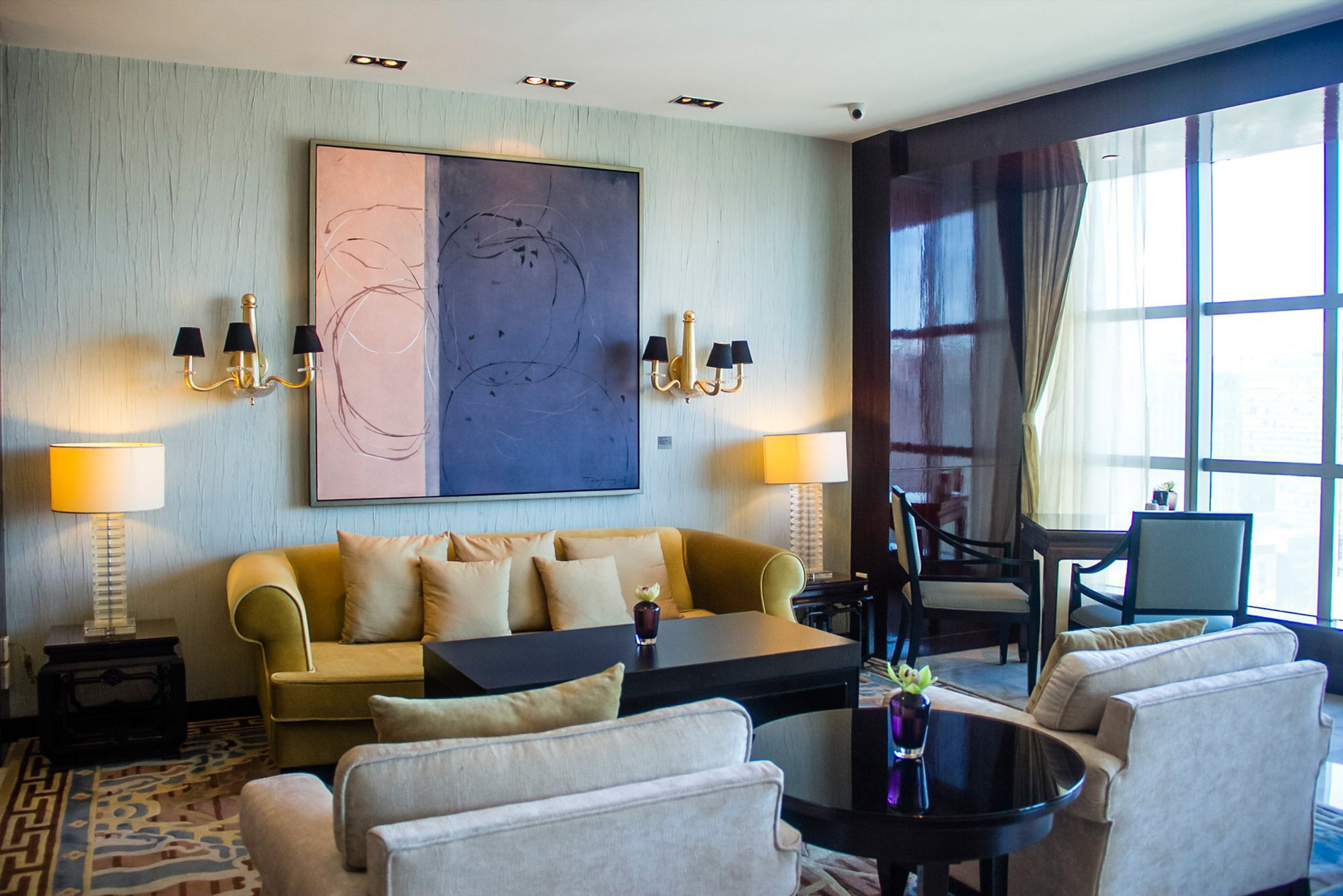 The Ritz-Carlton Beijing, Financial Street Hotel – Beijing, China – Club Lounge Seating
