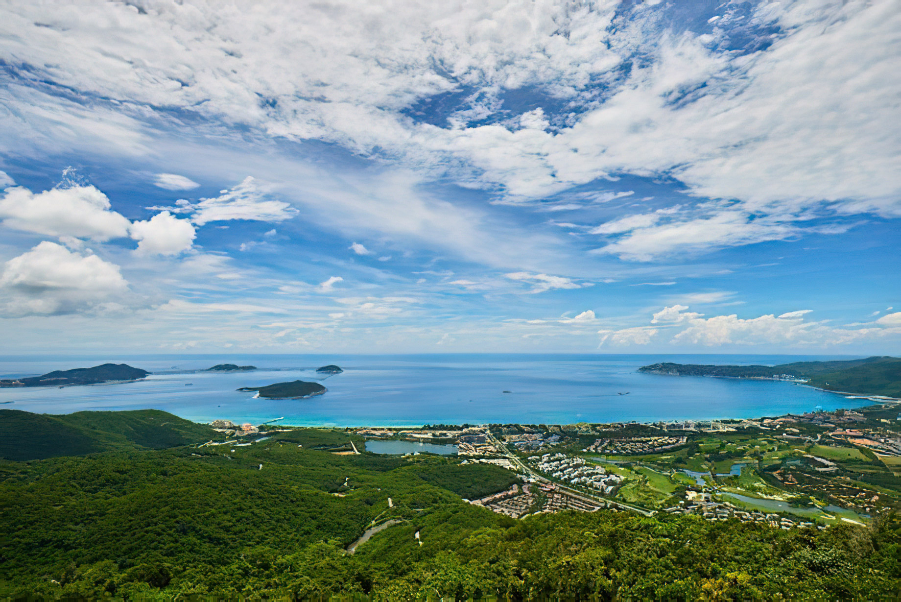 The Ritz-Carlton, Haikou Hotel Golf Resort – Hainan, China – Haikou Island Aerial