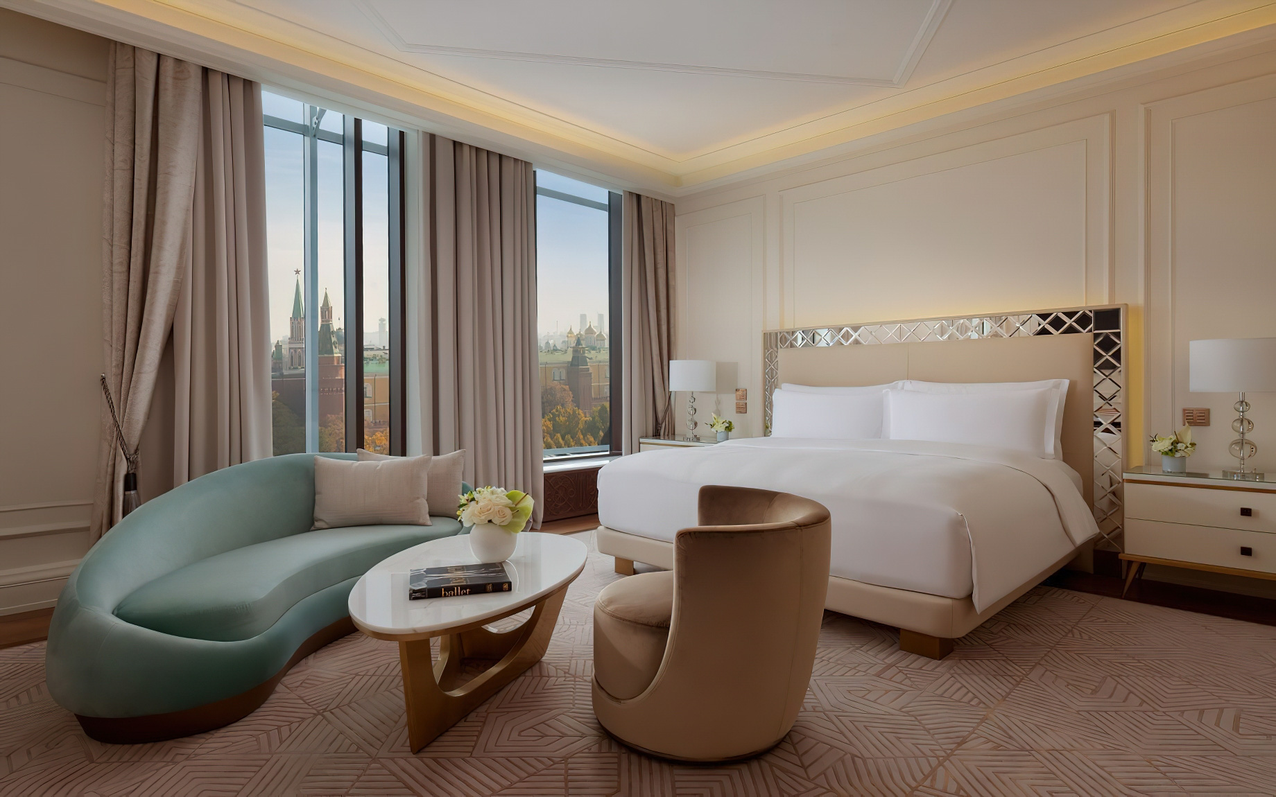 027 – The Ritz-Carlton, Moscow Hotel – Moscow, Russia – Imperial Suite Bedroom