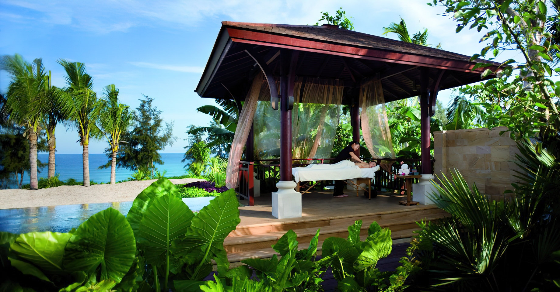 The Ritz-Carlton Sanya, Yalong Bay Hotel – Hainan, China – One Bedroom Ocean Front Villa Cabana Massage