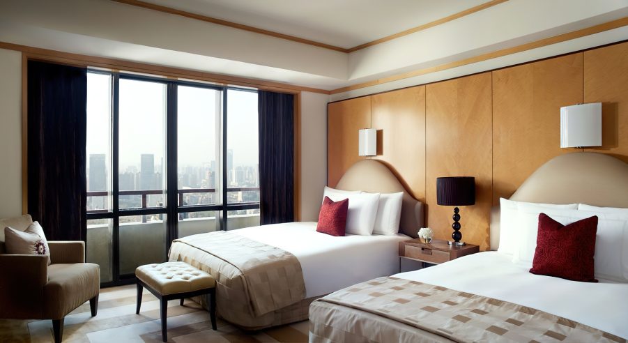 The Portman Ritz-Carlton, Shanghai Hotel - Shanghai, China - Two Bedroom Penthouse Suite Twin Bedroom