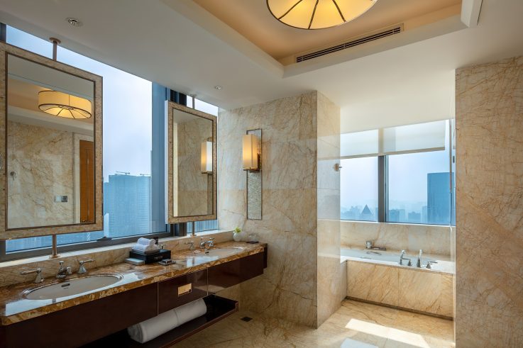The Ritz-Carlton, Chengdu Hotel - Chengdu, Sichuan, China - Club Ritz-Carlton Suite Bathroom