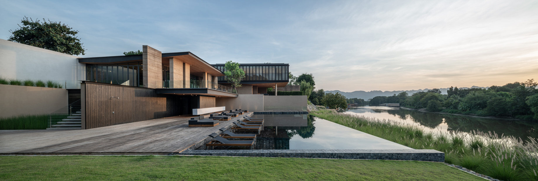 Tara Villa Riverkwai Resort – Kanchanaburi, Thailand – Outdoor Pool Deck