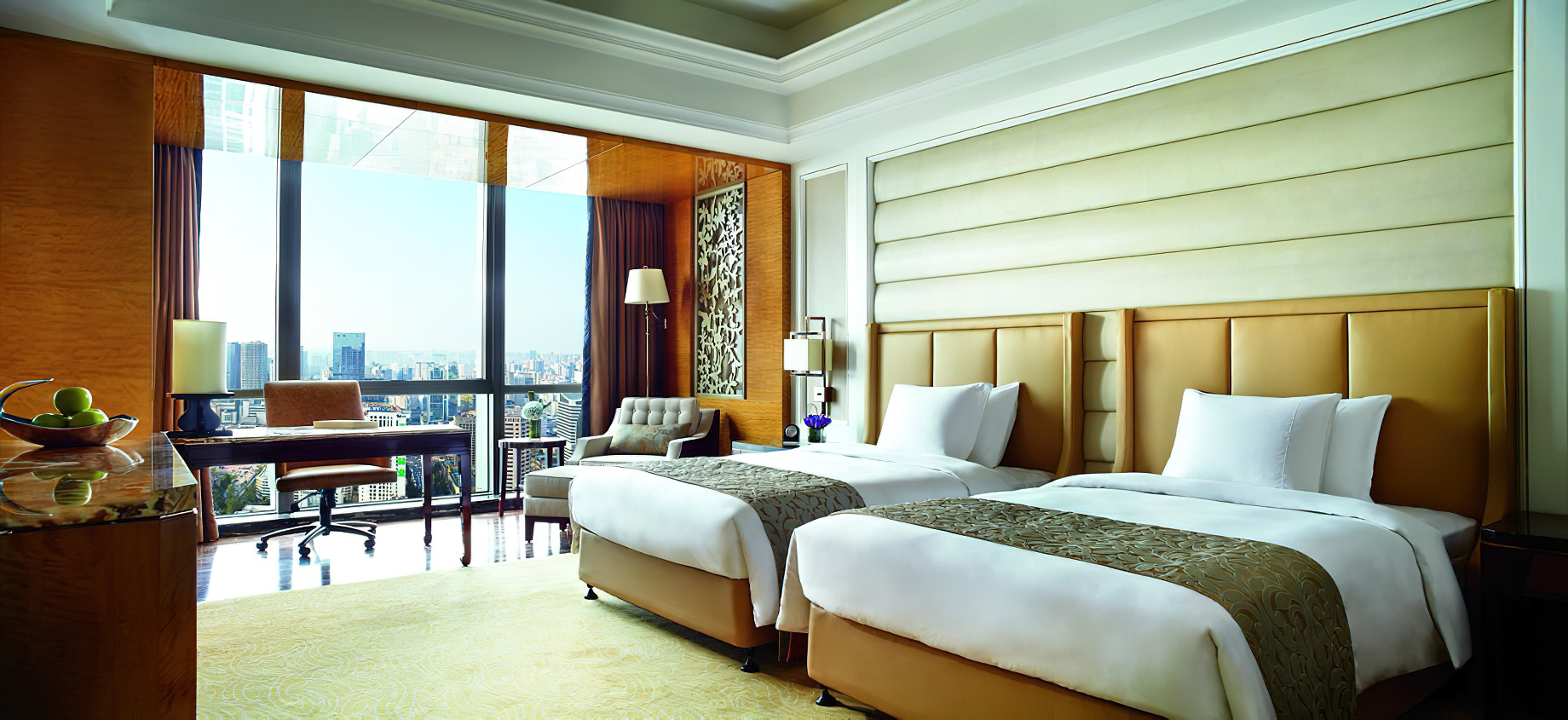 The Ritz-Carlton, Chengdu Hotel – Chengdu, Sichuan, China – Deluxe Room Twin