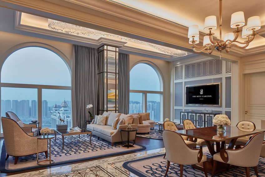 The Ritz-Carlton, Macau Hotel - Macau SAR, China - Two Bedroom Sky Suite