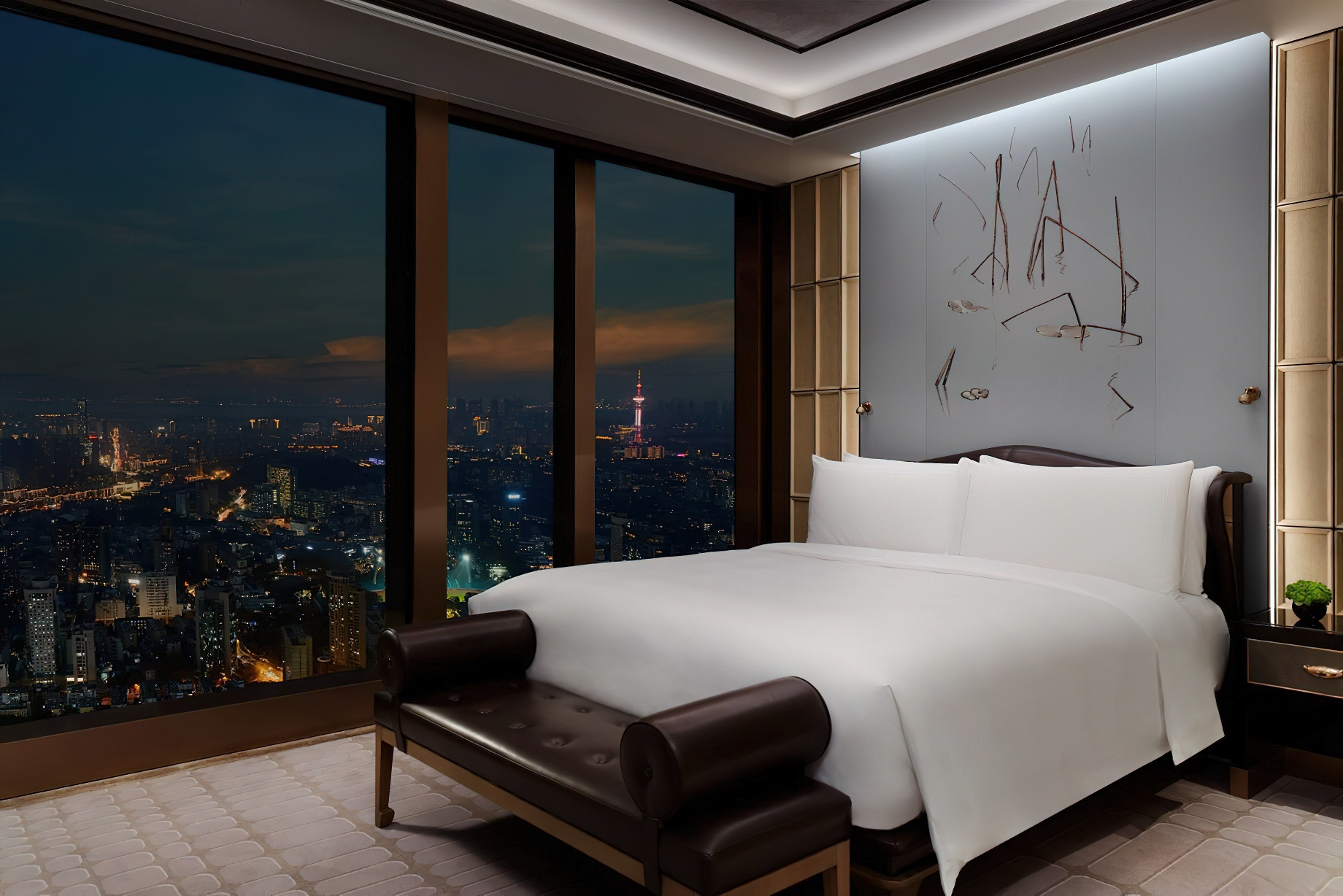 The Ritz-Carlton, Nanjing Hotel – Nanjing, China – Executive Suite Bedroom