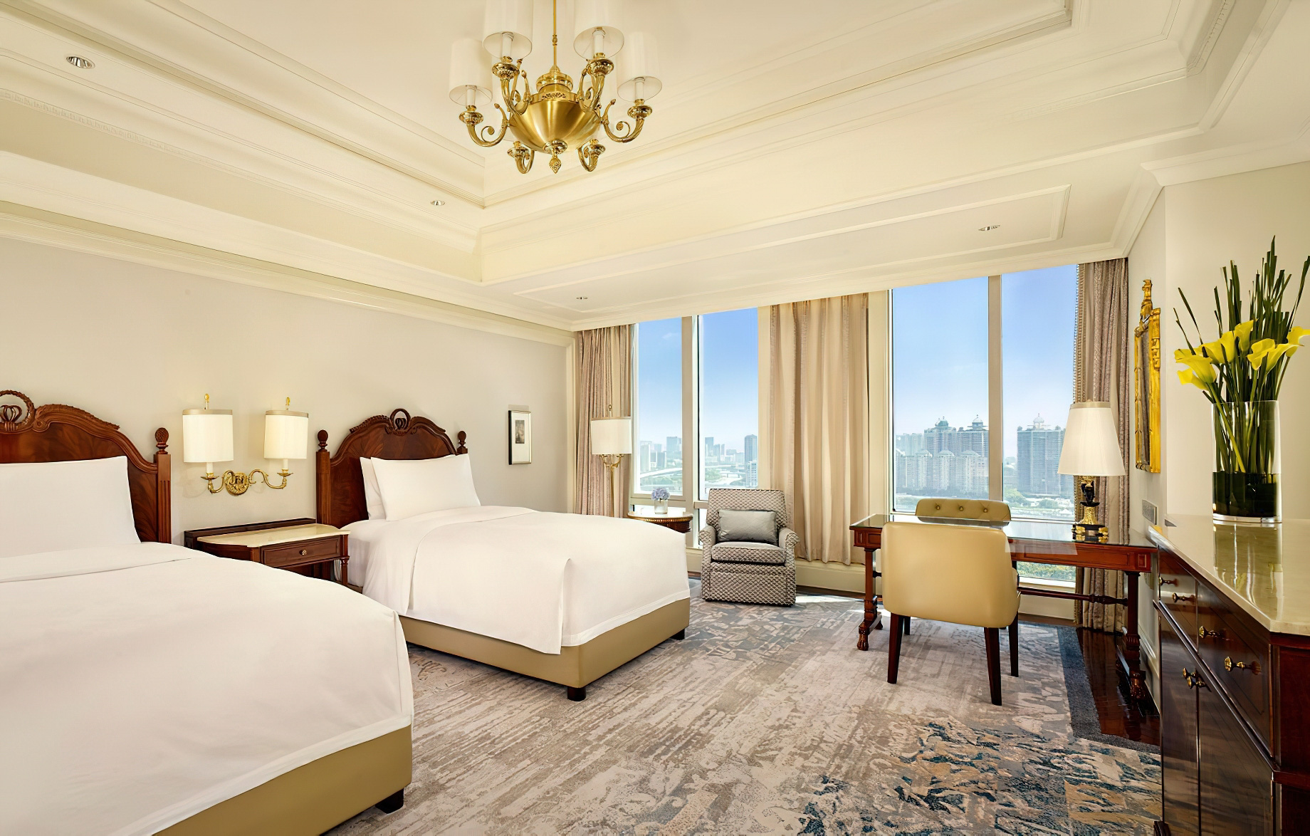 The Ritz-Carlton, Guangzhou Hotel – Guangzhou, China – Club Canton Tower River View Room