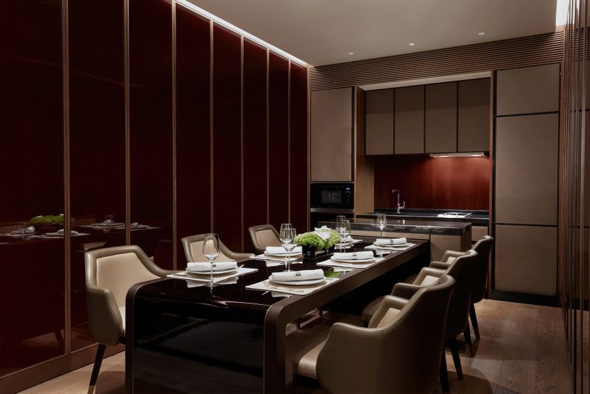 The Ritz-Carlton, Nanjing Hotel - Nanjing, China - Executive Suite Dining Room