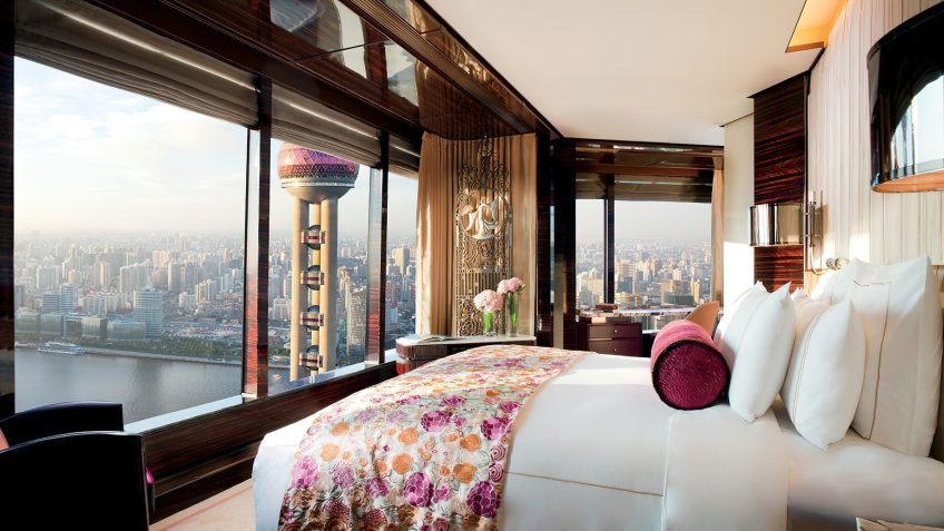 The Ritz-Carlton Shanghai, Pudong Hotel - Shanghai, China - Premier Bund View Suite Bedroom