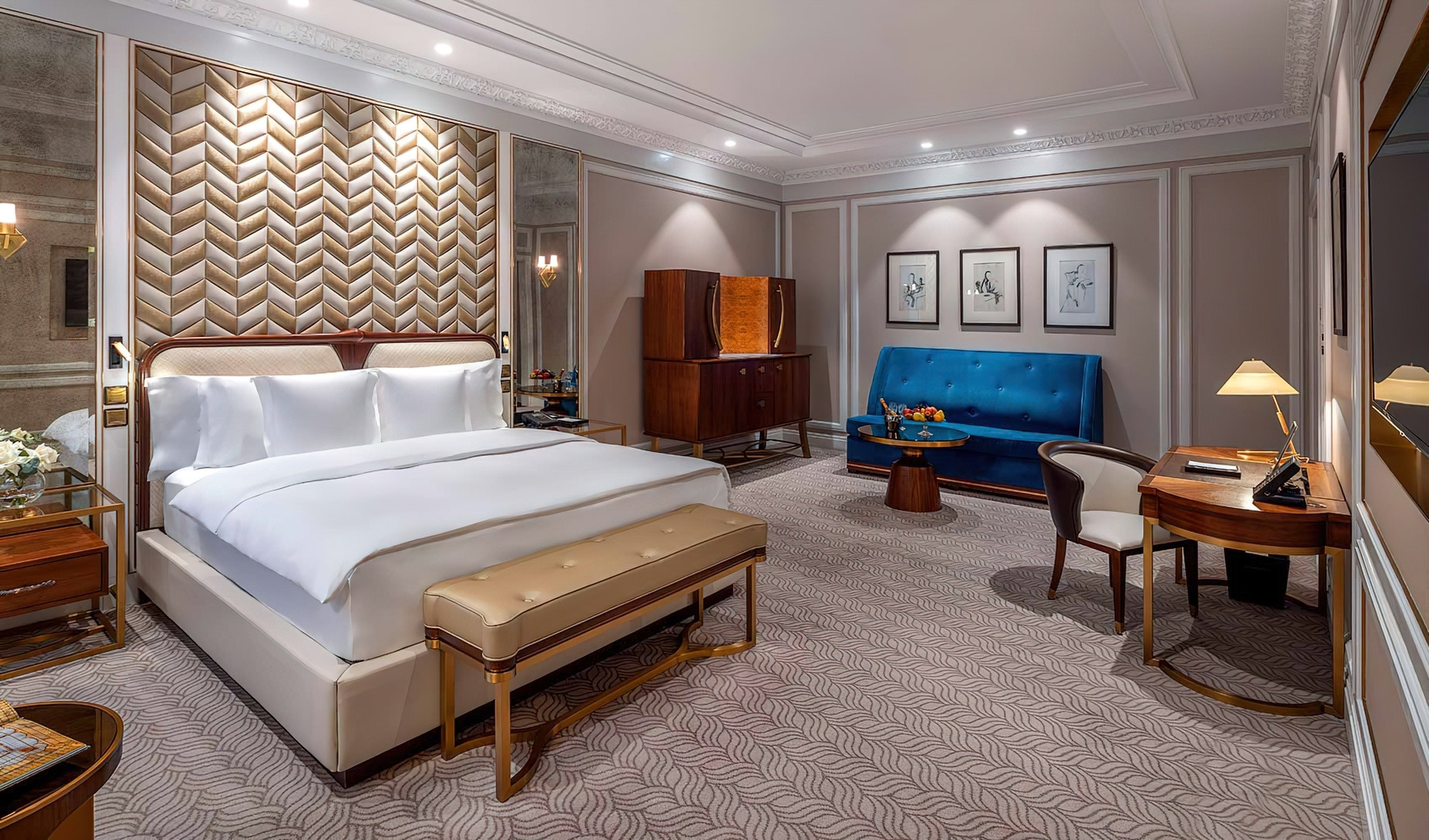 Metropol Hotel Moscow – Moscow, Russia – Deluxe Room Interior