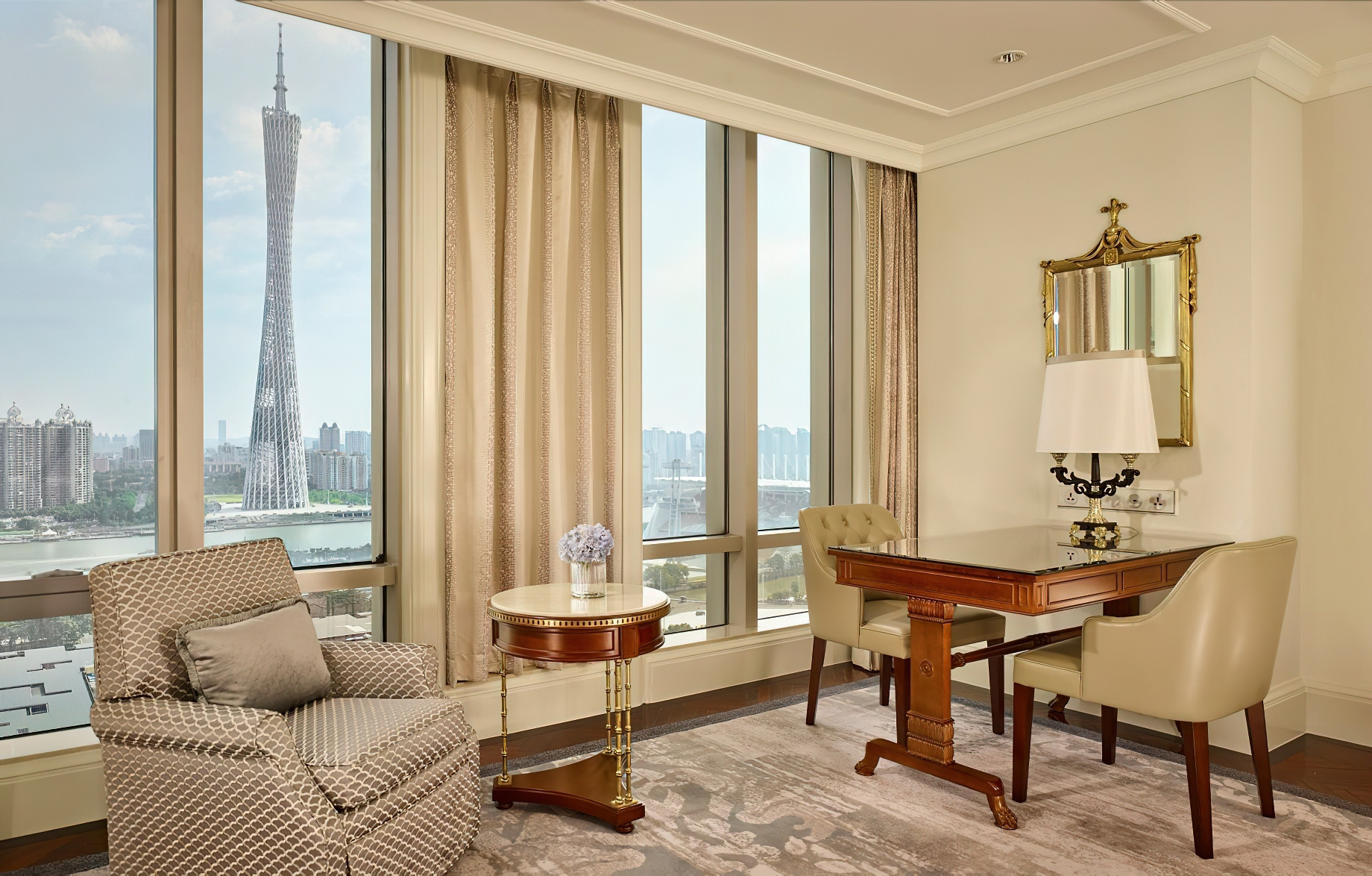 The Ritz-Carlton, Guangzhou Hotel – Guangzhou, China – Premium Canton Tower River View Room