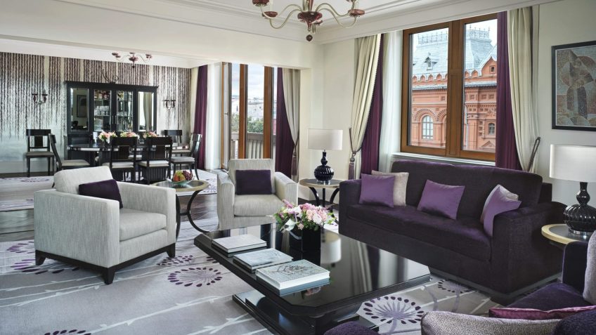 Four Seasons Hotel Moscow - Moscow, Russia - Grand Premier Suite Living Area