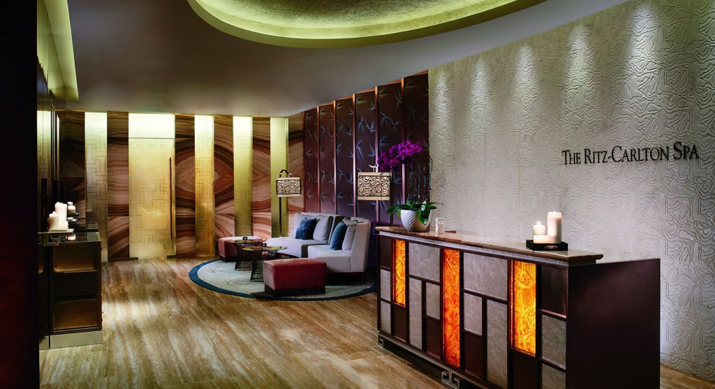 The Ritz-Carlton, Chengdu Hotel - Chengdu, Sichuan, China - Spa Reception