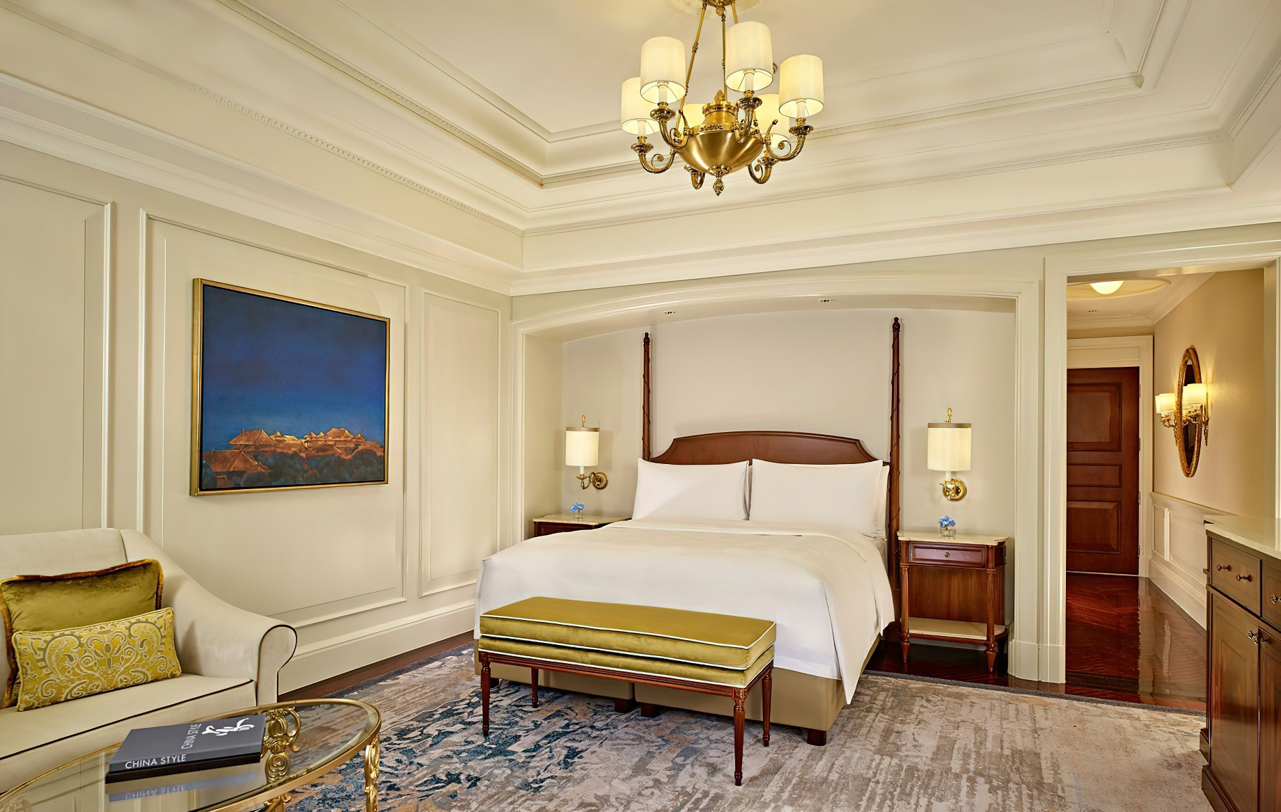 The Ritz-Carlton, Guangzhou Hotel – Guangzhou, China – Premium Opera View Room Bedroom
