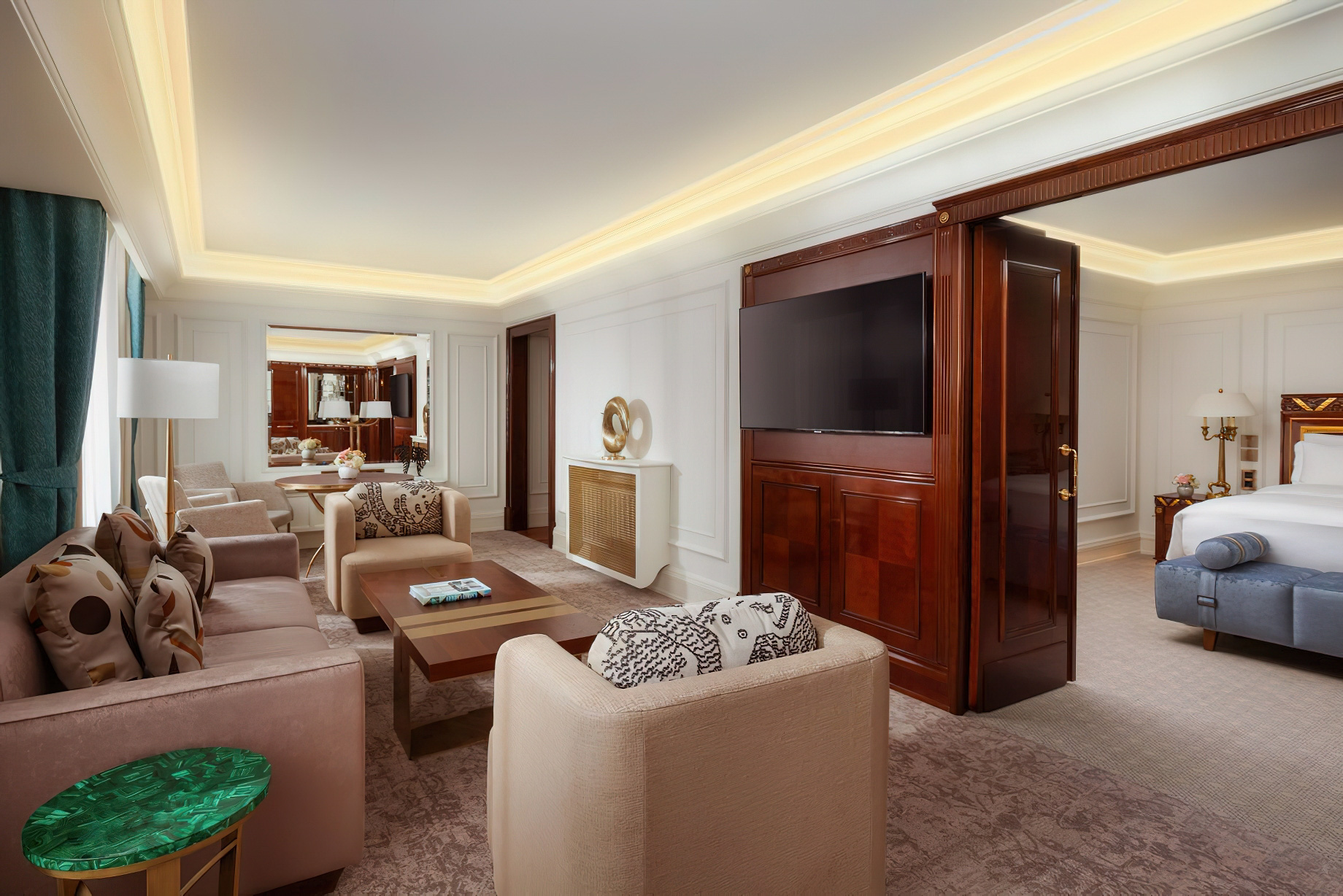 033 – The Ritz-Carlton, Moscow Hotel – Moscow, Russia – Executive Suite Living Room