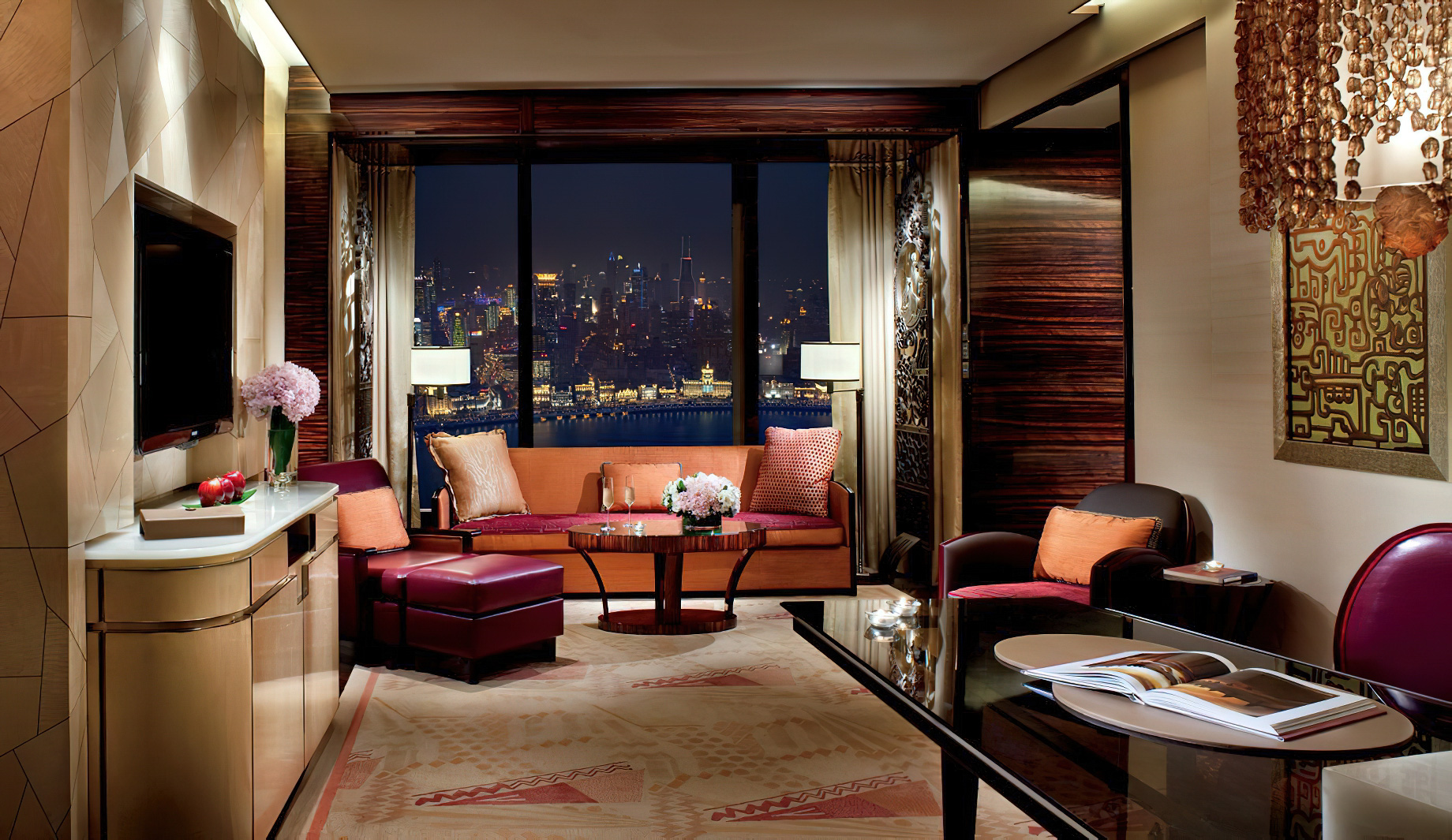 The Ritz-Carlton Shanghai, Pudong Hotel – Shanghai, China – Premier Bund View Suite