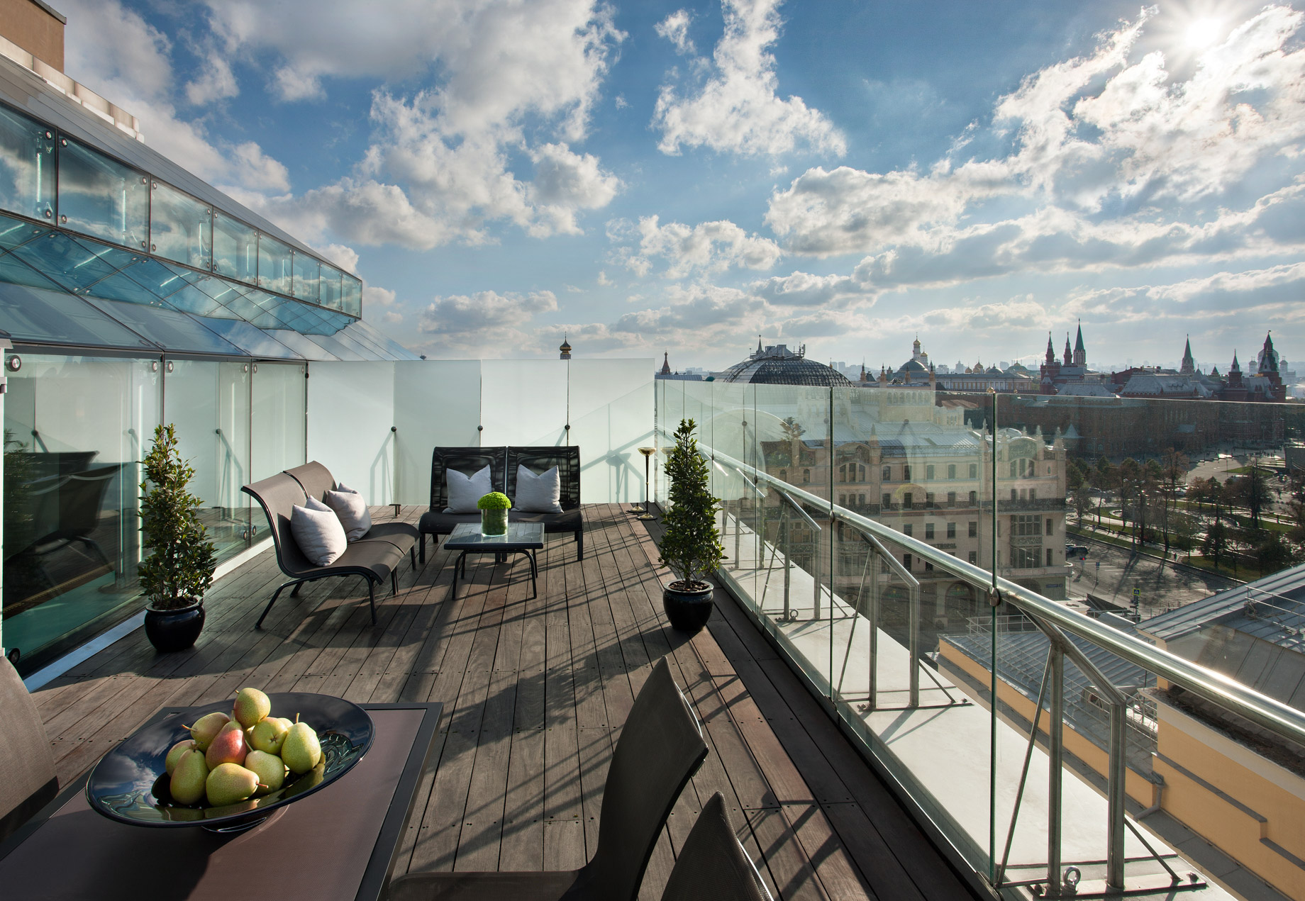 Ararat Park Hyatt Moscow Hotel – Moscow, Russia – Outdoor Terrace