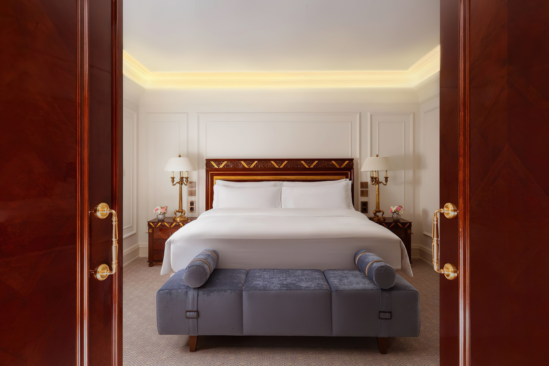 034 – The Ritz-Carlton, Moscow Hotel – Moscow, Russia – Executive Suite Bedroom