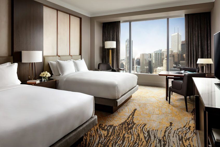 The Ritz-Carlton, Toronto Hotel - Toronto, Ontario, Canada - Club Level Deluxe Guest Room Twin