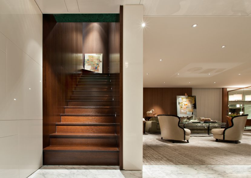 Ararat Park Hyatt Moscow Hotel - Moscow, Russia - Penthouse Suite Stairs