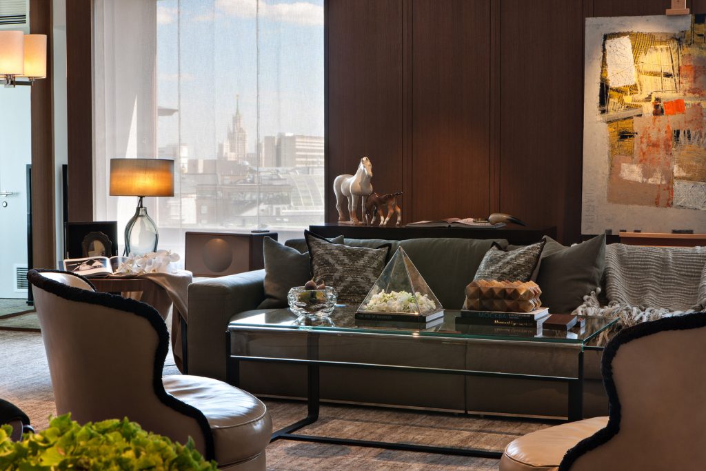 Ararat Park Hyatt Moscow Hotel - Moscow, Russia - Penthouse Suite Seating