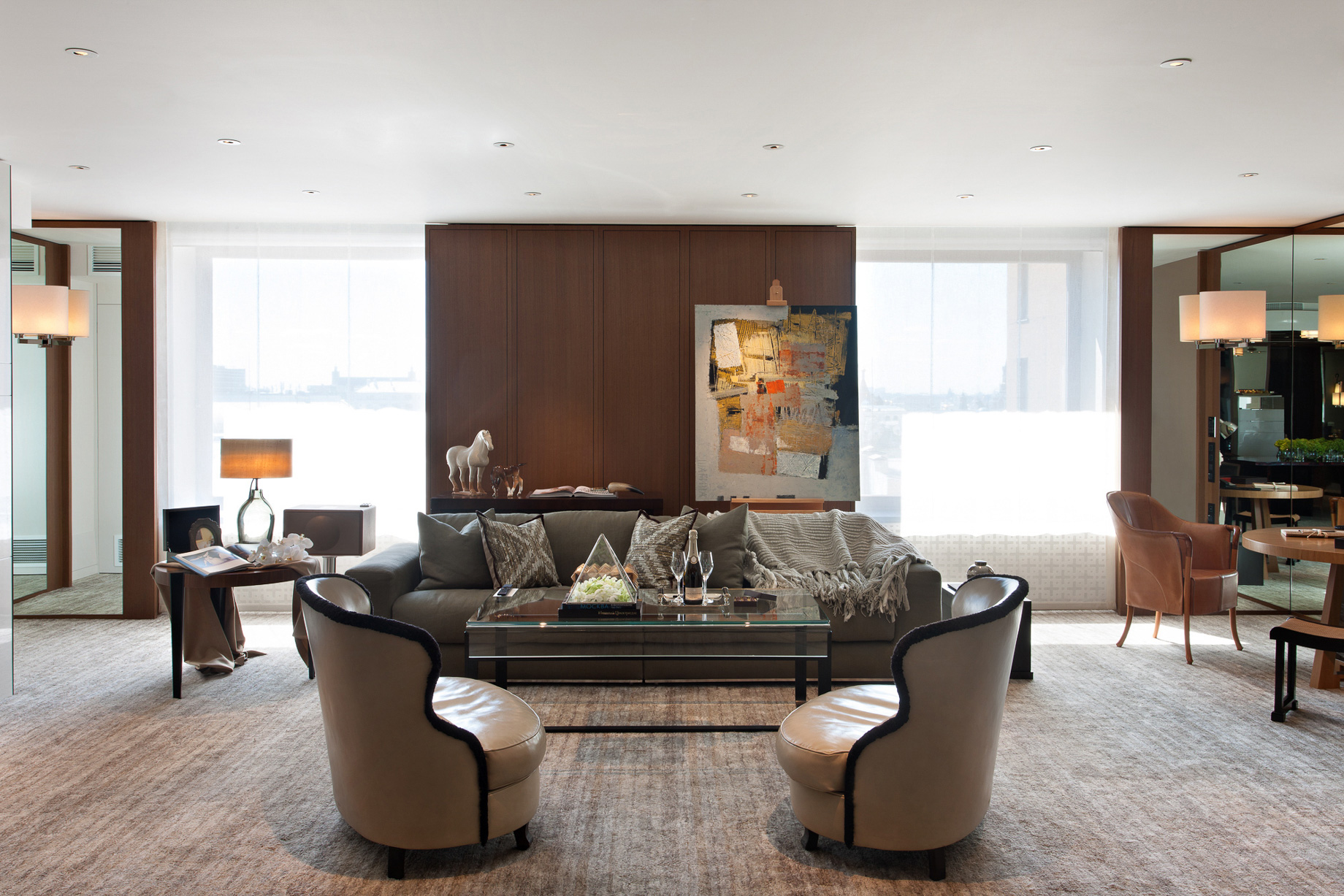 Ararat Park Hyatt Moscow Hotel - Moscow, Russia - Penthouse Suite Sitting Area