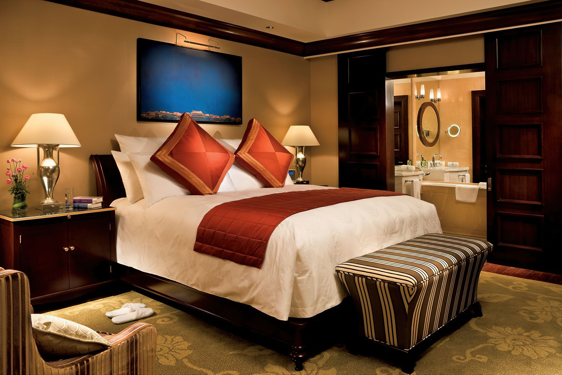 The Ritz-Carlton, Guangzhou Hotel - Guangzhou, China - One Bedroom Residence Bedroom