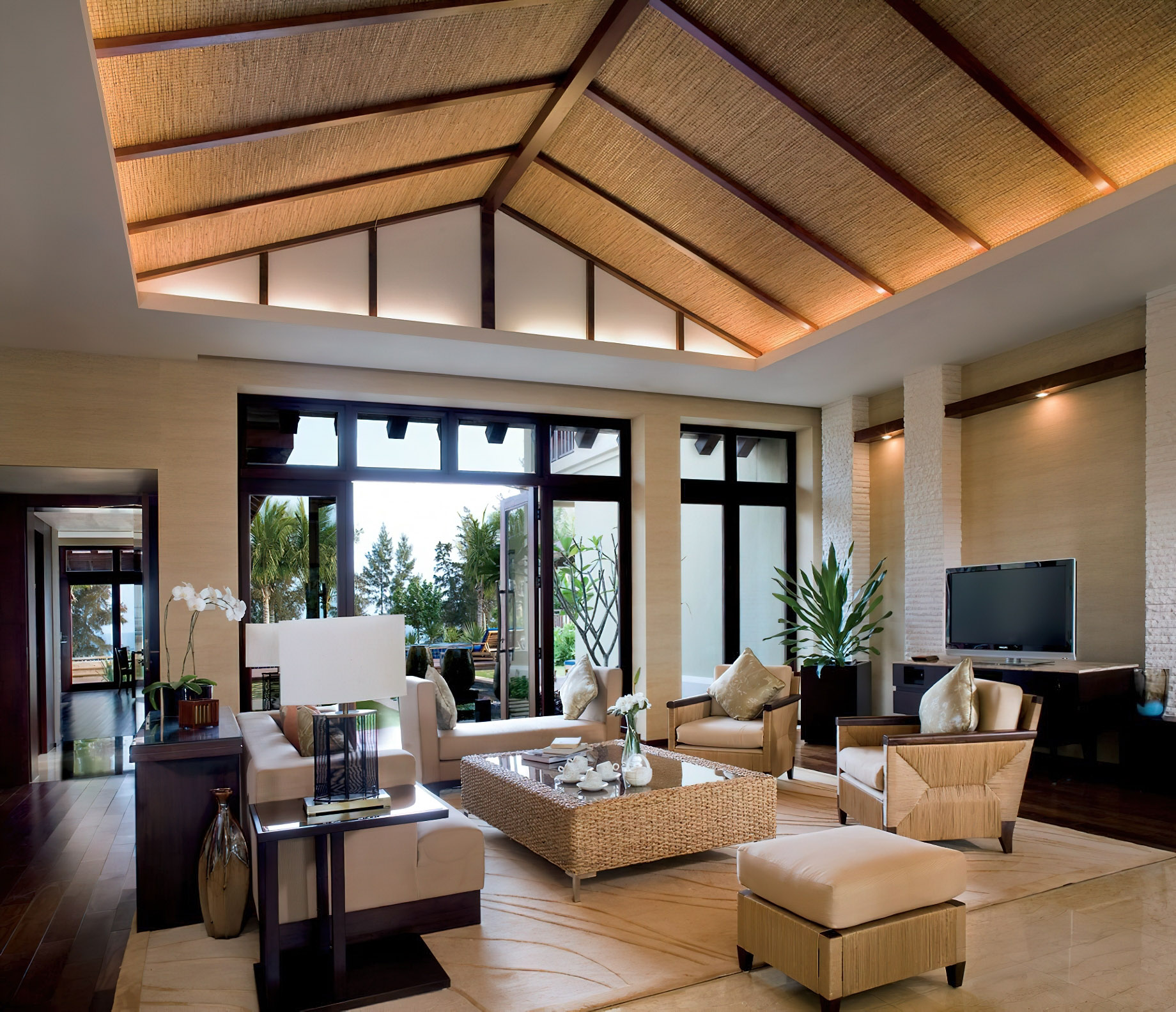 The Ritz-Carlton Sanya, Yalong Bay Hotel – Hainan, China – Three Bedroom Ocean Front Villa Interior