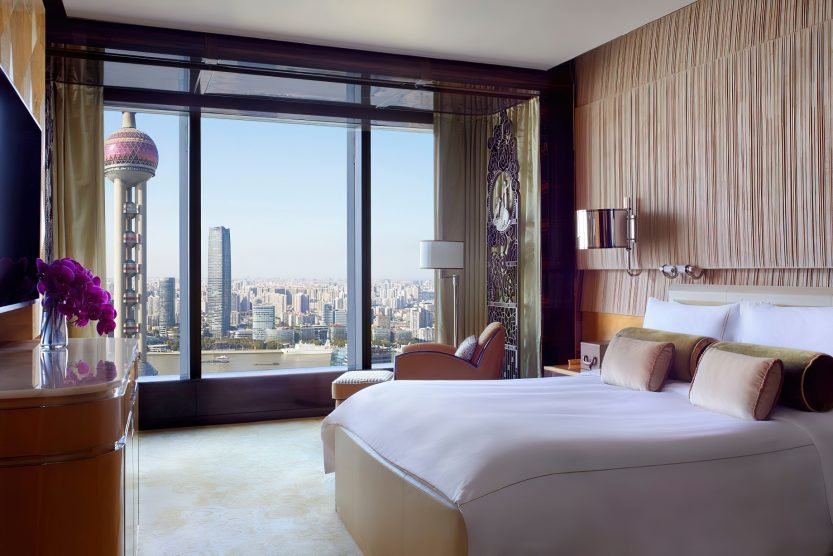 The Ritz-Carlton Shanghai, Pudong Hotel - Shanghai, China - Pearl Tower View Suite Bedroom