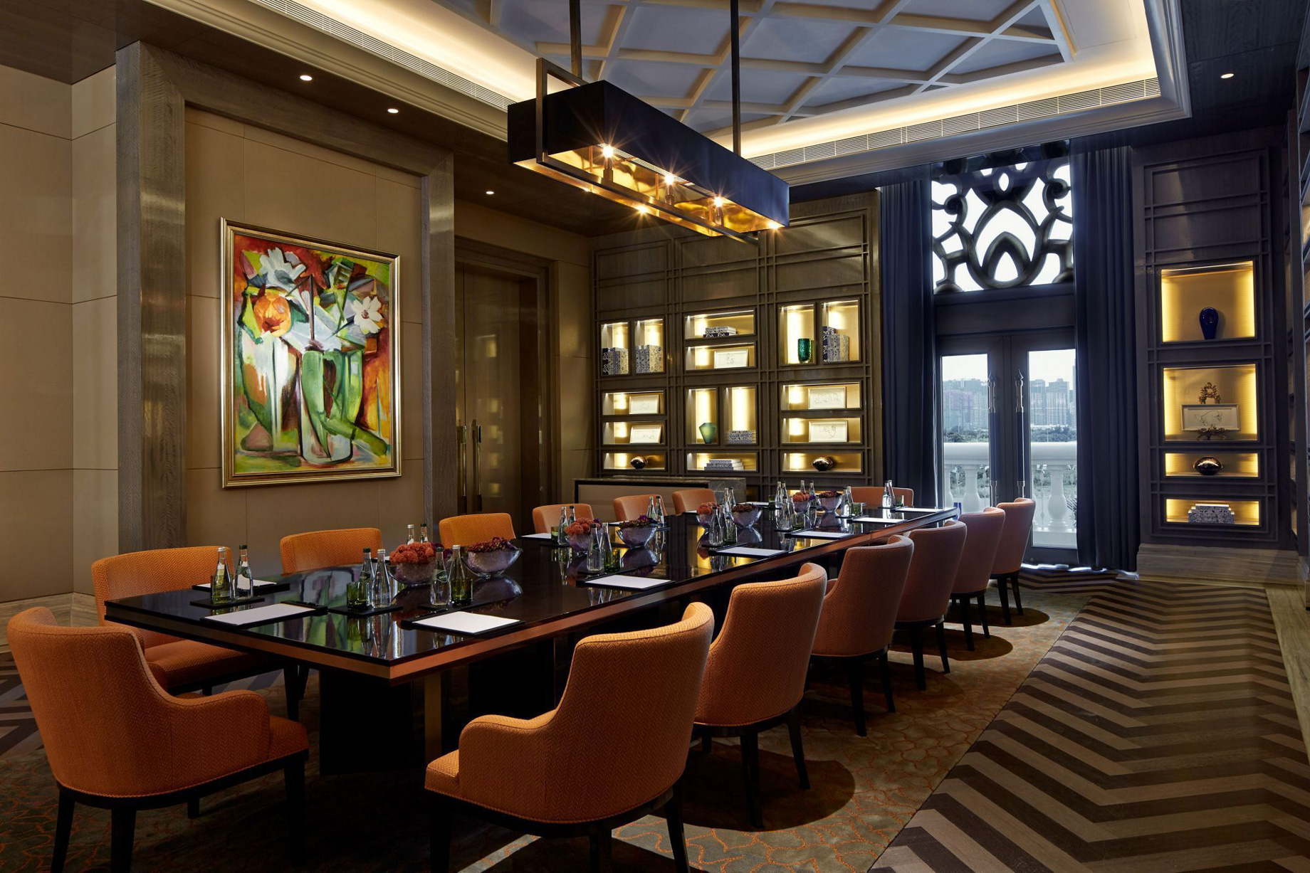 The Ritz-Carlton, Macau Hotel – Macau SAR, China – Library Meeting Room