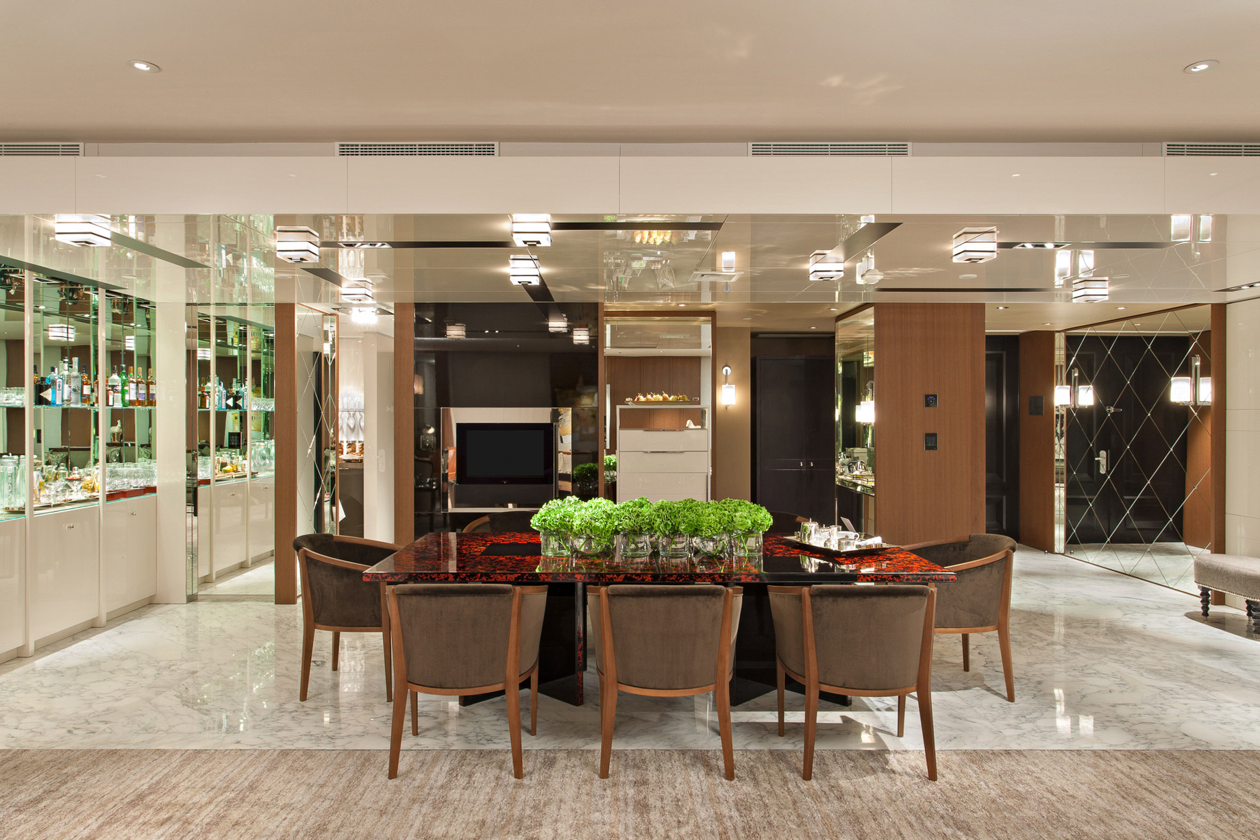 Ararat Park Hyatt Moscow Hotel – Moscow, Russia – Penthouse Suite Dining Table