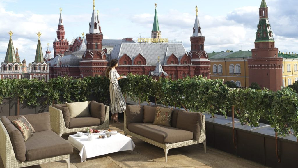 Four Seasons Hotel Moscow - Moscow, Russia - Royal Sputh Suite Outboor Terrace