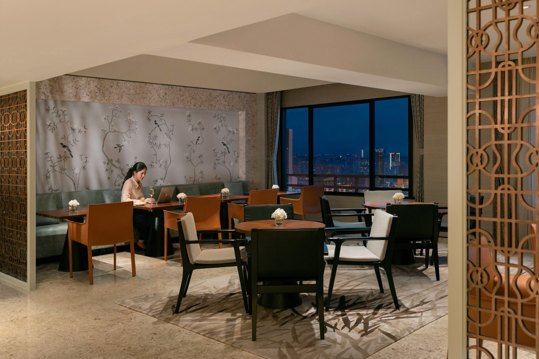 The Portman Ritz-Carlton, Shanghai Hotel – Shanghai, China – Lounge