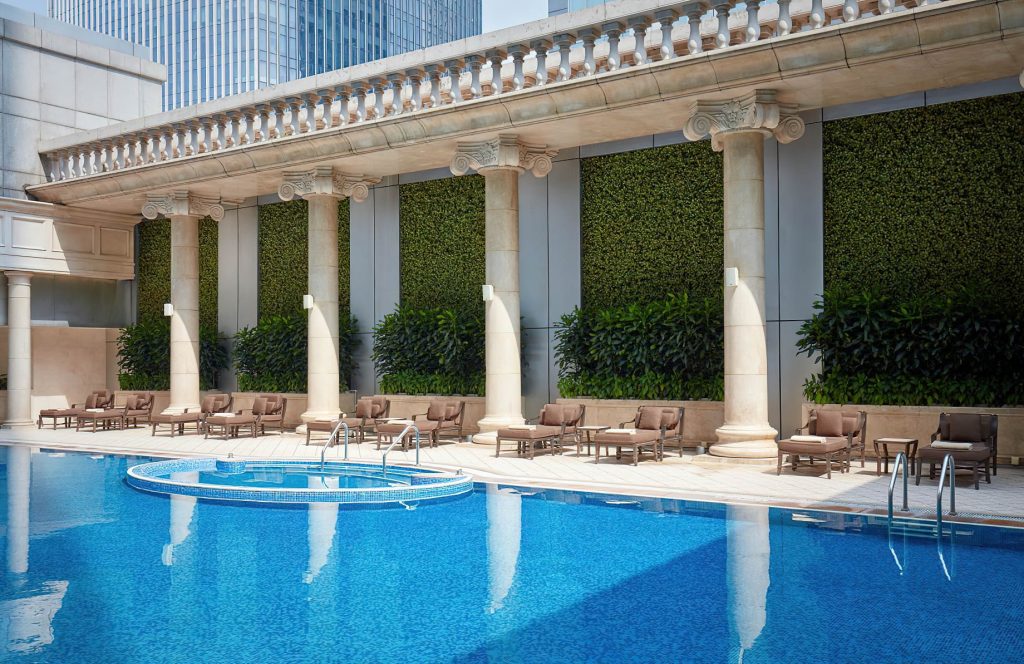 The Ritz-Carlton, Guangzhou Hotel - Guangzhou, China - Roman Outdoor Pool
