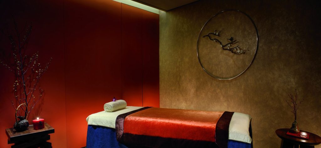 The Portman Ritz-Carlton, Shanghai Hotel - Shanghai, China - Spa Treatment Table
