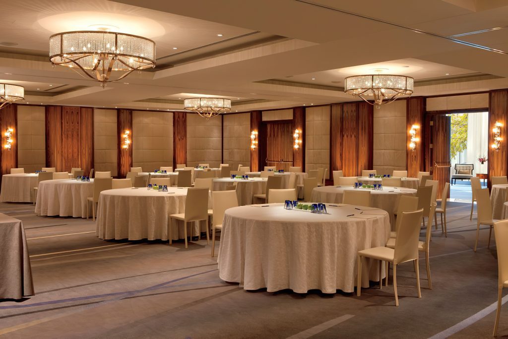 The Ritz-Carlton, Toronto Hotel - Toronto, Ontario, Canada - Meeting Room Tables