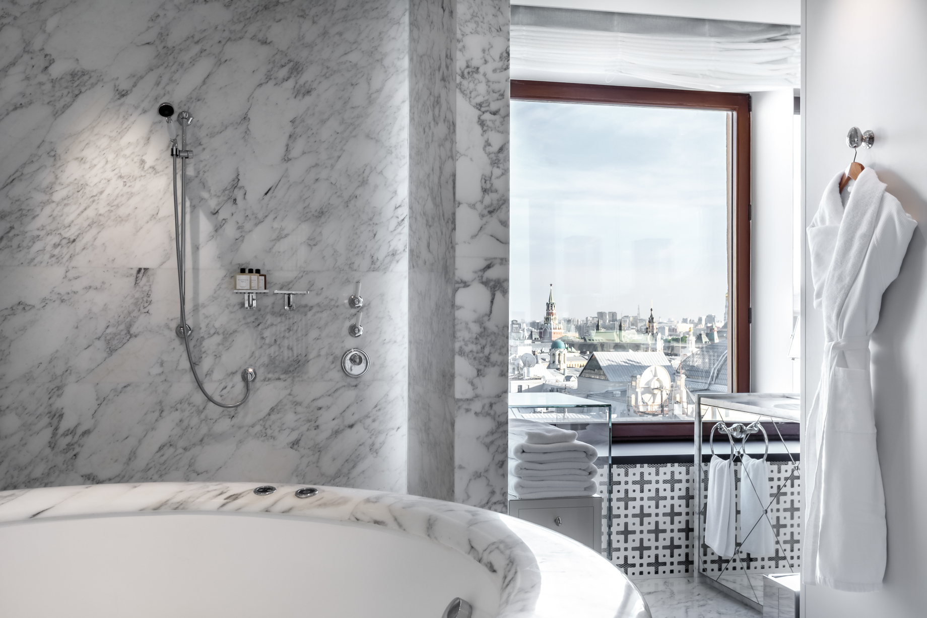 Ararat Park Hyatt Moscow Hotel - Moscow, Russia - Penthouse Suite Bathroom View